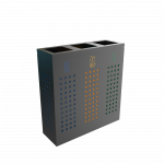 ALBRIS PC - poubelles de tri selectif en metal