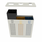 ALBRIS PC - poubelles de tri selectif en metal_33