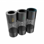 BELVEDERE PC - bacs de recyclage moderne et urbain en metal 