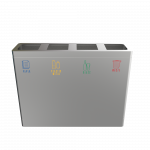 BERNINA SST - station moderne du recyclage en acier inoxydable