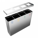 BERNINA SST - station moderne du recyclage en acier inoxydable