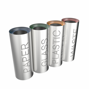 MUNDIN SST - poubelles de tri selectif en acier inoxydable