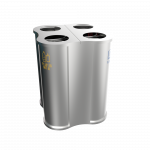 POLARIS SST - station moderne de recyclage en acier inoxydable