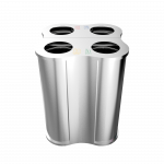 POLARIS SST - station moderne de recyclage en acier inoxydable