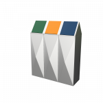 SCOPI SST - conception urbain des bacs de recyclage en acier