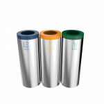 STELLA SST - poubelles de tri selectif en acier