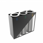 TRIOLET SST - poubelles de tri selectif en acier inoxydable