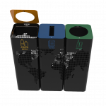 ECOMONDE PC - poubelles de tri selectif modernes en metal_custom made_3