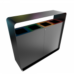 ARIZARO PC - Poubelles de conception attrayantes en métal_10