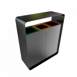 ARIZARO PC - Poubelles de conception attrayantes en métal_4