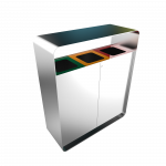ARIZARO SST - Poubelles attrayantes en acier inoxydable_4