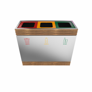 BREND SST - Bac de recyclage élégant avec plusieurs compartiments_1