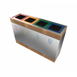 BREND SST - Bac de recyclage élégant avec plusieurs compartiments_7
