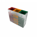 KANDEL SST- Poubelles de tri selectif en acier inoxydable pour la collecte sélective des déchets_3