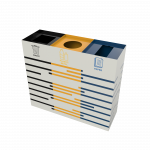 KANDEL PC - Poubelles métalliques pour la collecte sélective des déchets_20