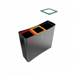 MEDUSA PC - Solution simple de bacs de recyclage en métal_4