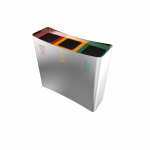 MEDUSA SST - Bacs de recyclage simple en acier inoxydable_3