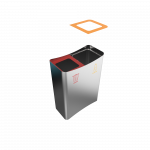 MEDUSA SST - Bacs de recyclage simple en acier inoxydable_8