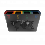 MISTI PC - Poubelles de recyclage modernes en tôle_5