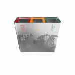 MISTI SST - Poubelles de recyclage modernes en acier inoxydable_1