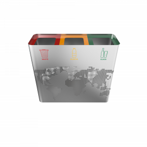 MISTI SST - Poubelles de recyclage modernes en acier inoxydable_1
