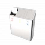 PISCO SST - Bac de recyclage génial en acier inoxydable_23