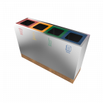 TACORA SST - Bac de recyclage ingénieux en bois et acier inoxydable_7