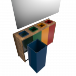 TOLIMA SST - Bacs de recyclage fantaisie en acier inoxydable_10