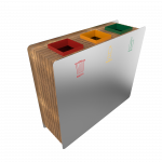 TOLIMA SST - Bacs de recyclage fantaisie en acier inoxydable_2