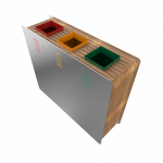 TOLIMA SST - Bacs de recyclage fantaisie en acier inoxydable_3