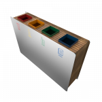 TOLIMA SST - Bacs de recyclage fantaisie en acier inoxydable_8