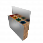 TOLIMA SST - Bacs de recyclage fantaisie en acier inoxydable_9