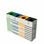 KANDEL PC - Poubelles métalliques pour la collecte sélective des déchets_26