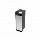 ARIZARO AT SST attractive design stainless steel waste bins with ashtray_3