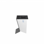 NOATAK SST poubelles de tri sélectif modernes en acier avec cendrier_3