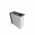NOATAK SST poubelles de tri sélectif modernes en acier avec cendrier_6