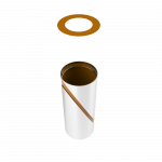 VELA SST poubelle de tri sélectif simple et moderne en acier_4