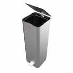 VADRET SST_corbeille élégante en acier inoxydable avec pédale_4