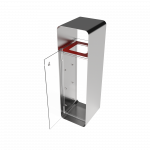 ARIZARO CRYSTAL SST_bac de recyclage en plexiglas et acier inoxydable_binsignia.com_8