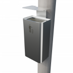 ZENIPOLE SST_mountened pole trash bin_2