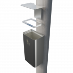 ZENIPOLE SST_mountened pole trash bin_4